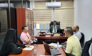 اليمن اليوم اخبار عدن – وكيل وزارة الصناعة والتجارة يبحث مع منظمة صناع النهضة تعزيز التعاون والتنسيق ا