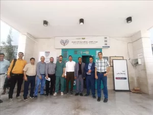 اليمن اليوم اخبار وردت الآن – الوكيل المساعد لقطاع التخطيط والتنمية بوزارة الرعاية الطبية يزور عدد مستشفيات تعز