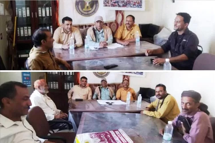 عضو الجمعية الوطنية يلتقي بقيادة انتقالي الحصين