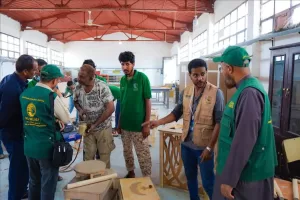 اليمن اليوم اخبار وردت الآن – فريق مركز الملك سلمان للإغاثة يطلع على سير مشروع التمكين المهني لتحسين س
