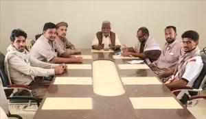 اليمن اليوم اخبار وردت الآن – مدير عام مديرية ميفعة محافظة شبوة يلتقي أعضاء فريق شباب مبادرة عزان