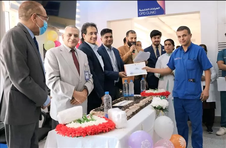 هئية مستشفى شبوة تحتفي بيوم التمريض العالمي برعاية المحافظ ودعم إماراتي