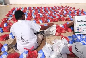 توزيع الدجاج والخضار على 237 أسرة محتاجة في يوم الجمعة الخيري حسب اخبار وردت الآن – مبادرة حامل المسك