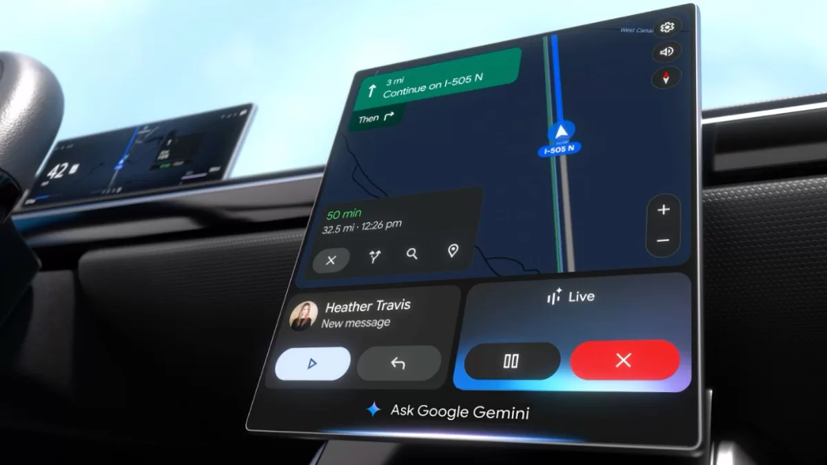 Google Gemini in Android Auto