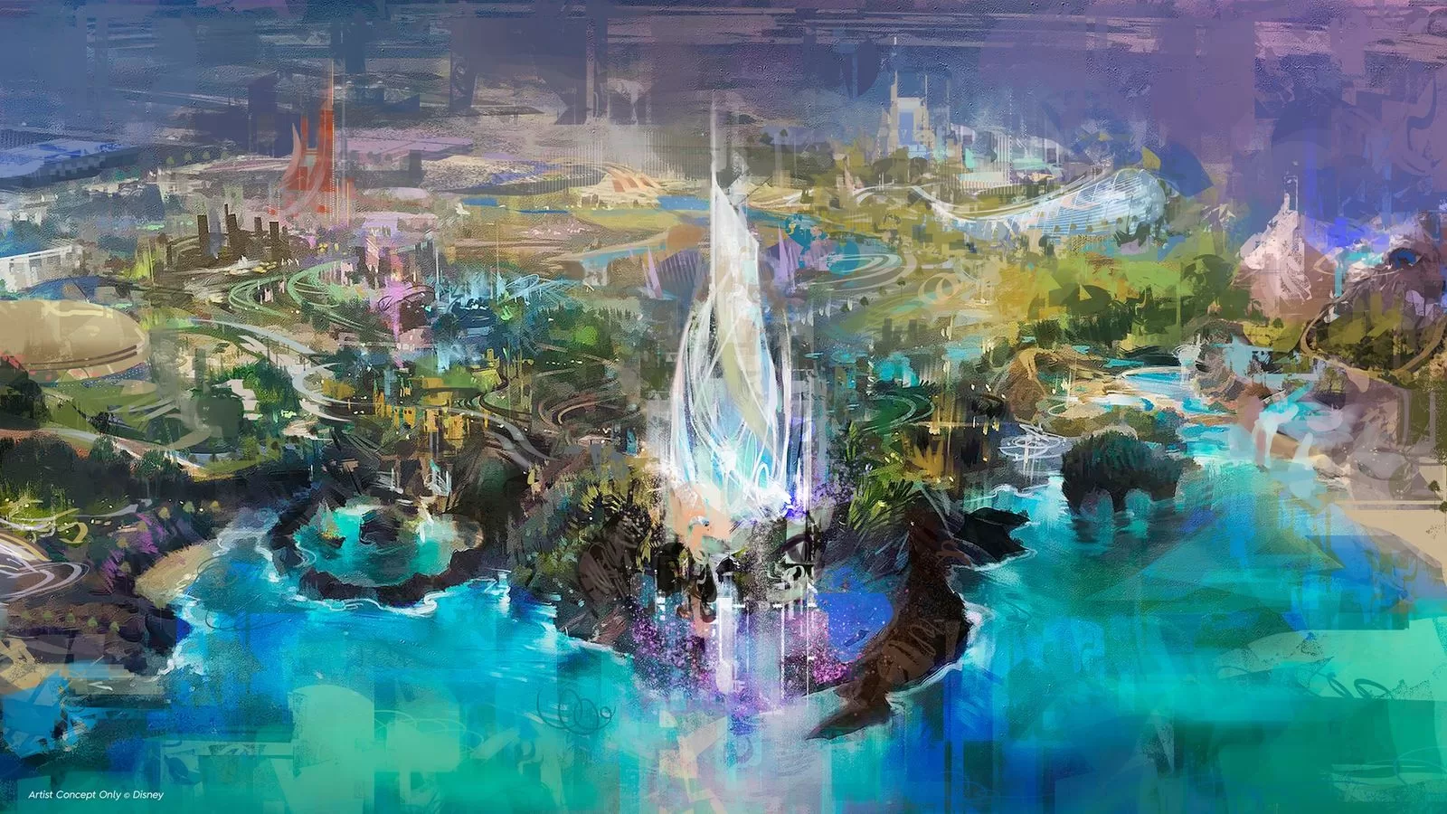 Image may contain Water Art Painting Outdoors Nature Scenery and Landscape