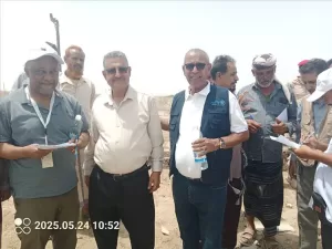 زيارة وكيل وزارة الزراعة مع وفد من الفاو لمزرعة وادي خير: اخبار وردت الآن