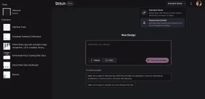 ستيتش: أداة جوجل المدعومة بالذكاء الاصطناعي لمساعدة في تصميم التطبيقات