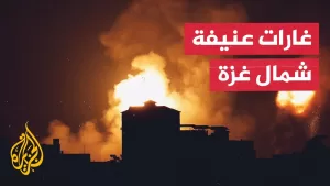 شاهد 139 شهيدا بغارات إسرائيلية على مدينة غزة وجباليا وبيت لاهيا شمال القطاع