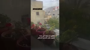 شاهد إطلاق نار عنيف في بلدة طمون جنوب طوباس عقب اقتحامها من قبل الاحتلال