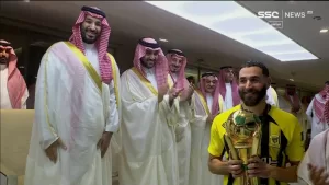 شاهد تتويج نادي الاتحاد بكأس خادم الحرمين الشريفين 2024-2025