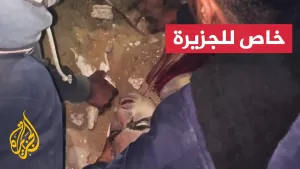 شاهد شهداء وجرحى إثر سلسلة غارات إسرائيلية استهدفت منازل بجباليا شمال قطاع غزة
