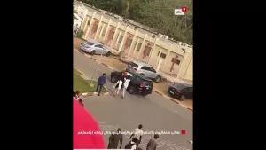 شاهد طلاب سنغاليون يلاحقون السفير الإسرائيلي خلال زيارته لجامعتهم