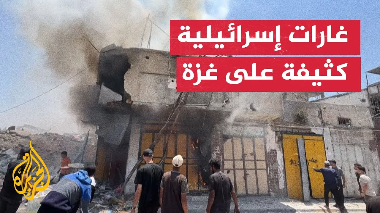 قتلى ودمار بغارات إسرائيلية على مدينة غزة