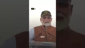 شاهد مودي: الهند تريد السلام لكنها تعرف كيف تدمر عدوها