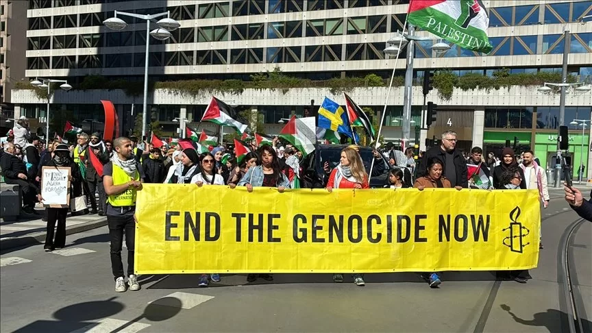 غزة تتبنى شعارات أوروبا في مواجهة سلطة الإبادة الإسرائيلية بينما