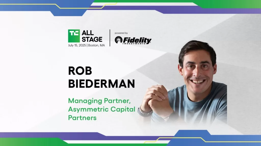 TechCrunch All Stage Session Speaker Rob Biederman
