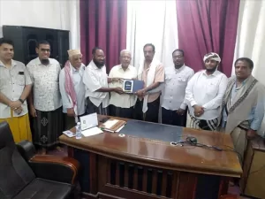 محافظات: مكتب مؤتمر حضرموت الجامع في الشحر يكرم جمعية مهتمي الفلك والأرصاد الجوية