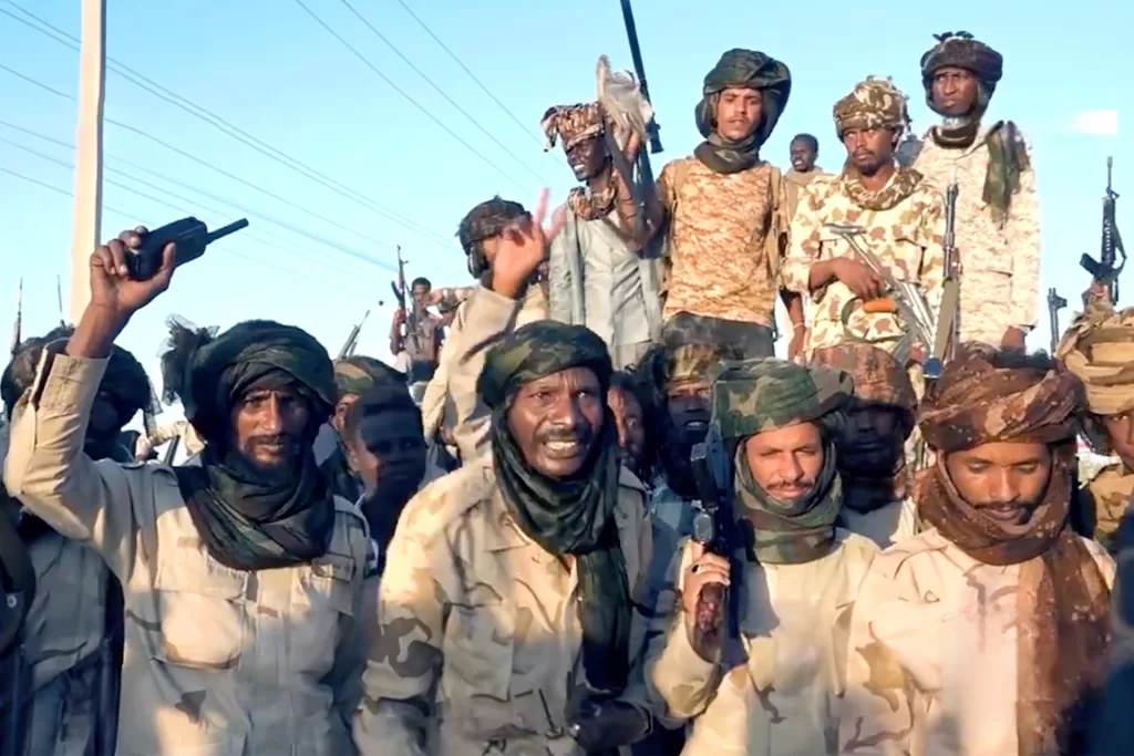 تفاصيل بنية تشكيل قوات الدعم السريع