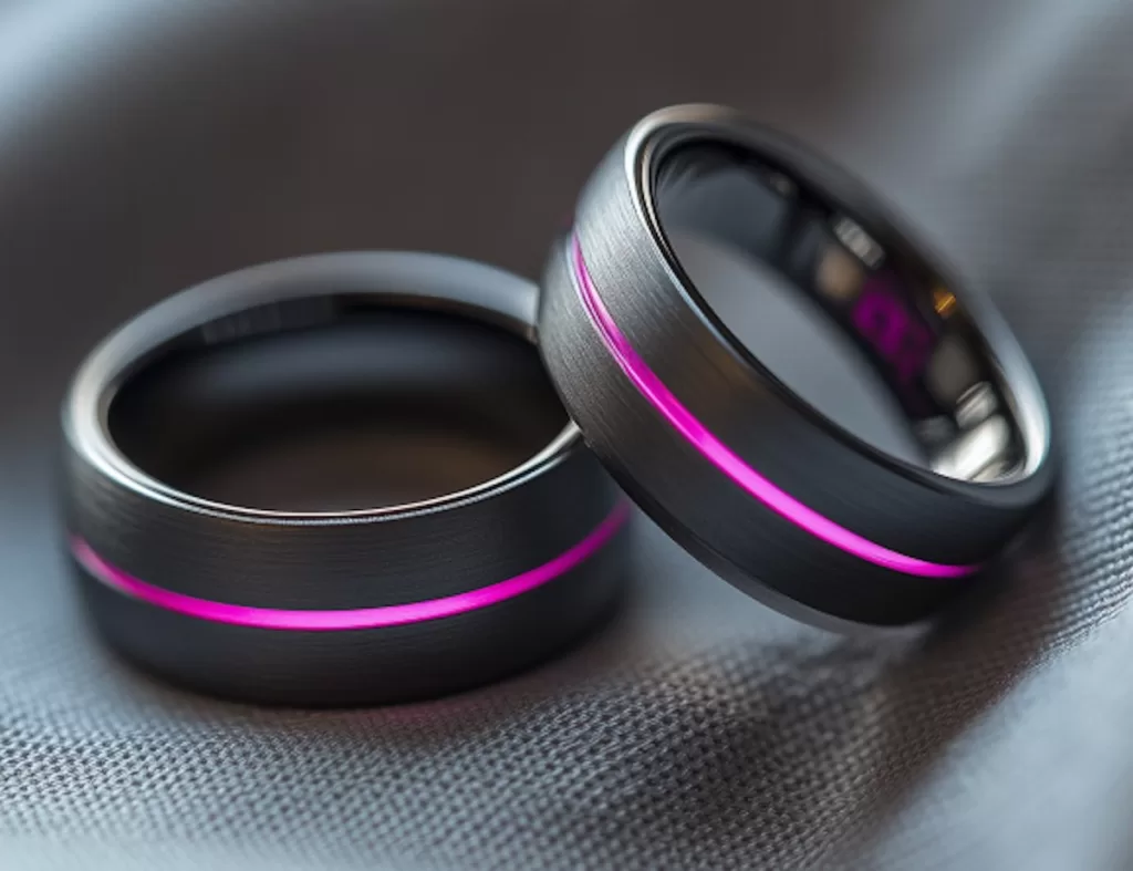 one of the as-yet-unreleased Raw wearable hardware rings.