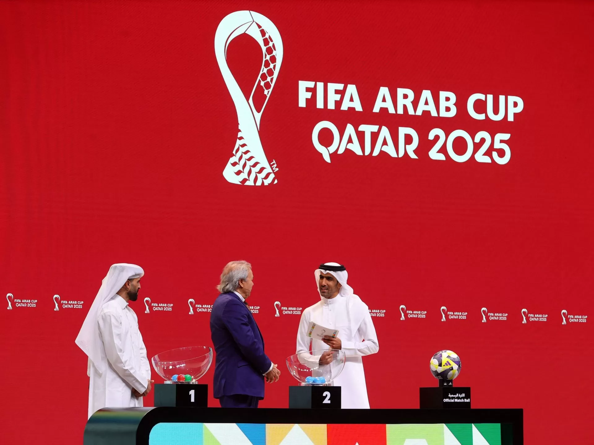 نتائج سحب قرعة بطولة كأس العرب 2025 وبطولة كأس العالم للناشئين تحت 17 عاماً