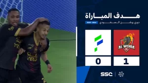 هدف مباراة الوحدة 1 – 0 الفتح | الجولة ( 31 ) من دوري روشن السعودي للمحترفين 2024-2025