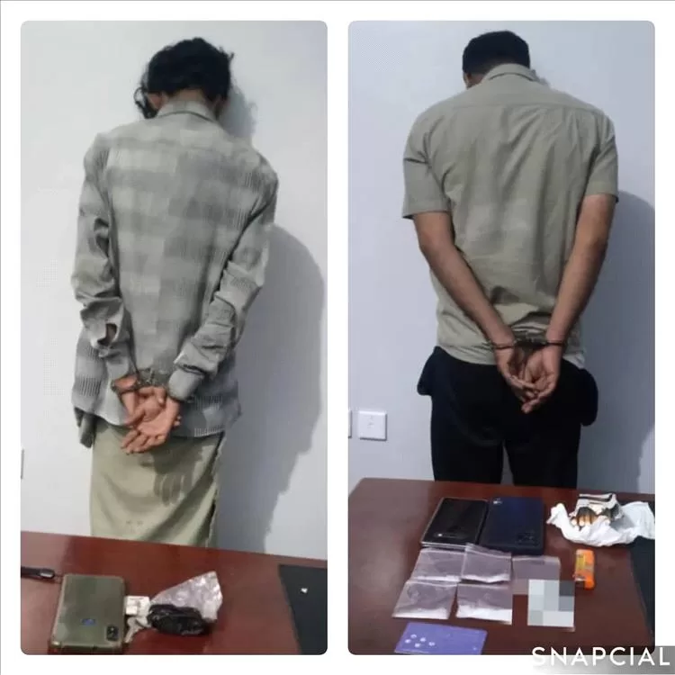 القبض على شخصين من مروجي مادة الحشيش والشبو في شبوة