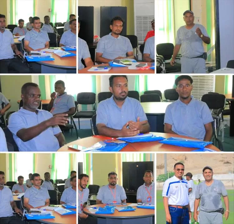 بدء اختبارات التقييم للمشاركين في الدورة الآسيوية لمدربي كرة القدم بساحل حضرموت