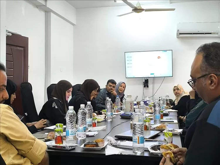 انعقاد اجتماع كلستر الصحة الإنجابية في عدن برئاسة وكيل وزارة الصحة لقطاع السكان