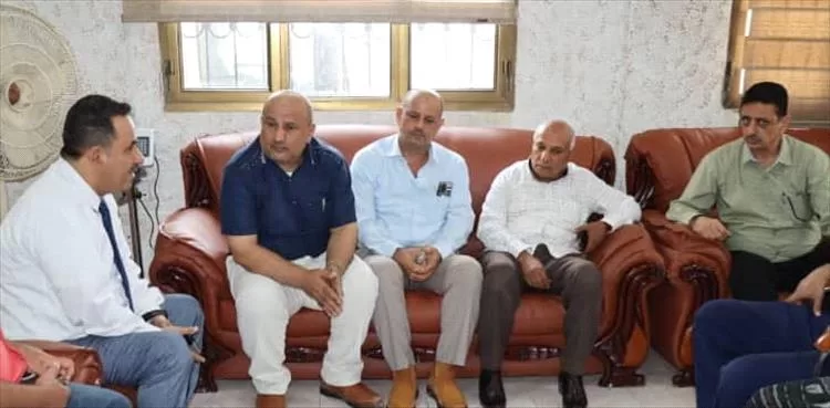 شعفل والجعيملاني يتفقدان سير عملية نقل البضائع بميناء كالتكس