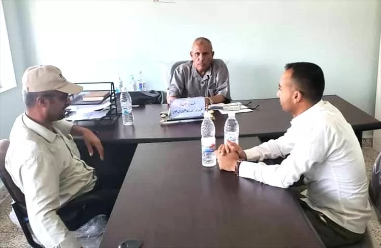 الدعيس يناقش مع وكالة SMPS ترتيبات تنفيذ مشروع تعزيز الأمن الغذائي في الشمايتين