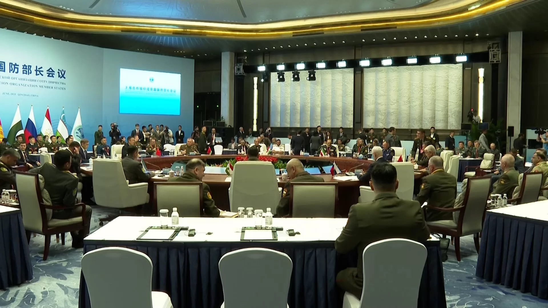 ختام لقاء وزراء دفاع منظمة شنغهاي في مدينة تشينغداو
