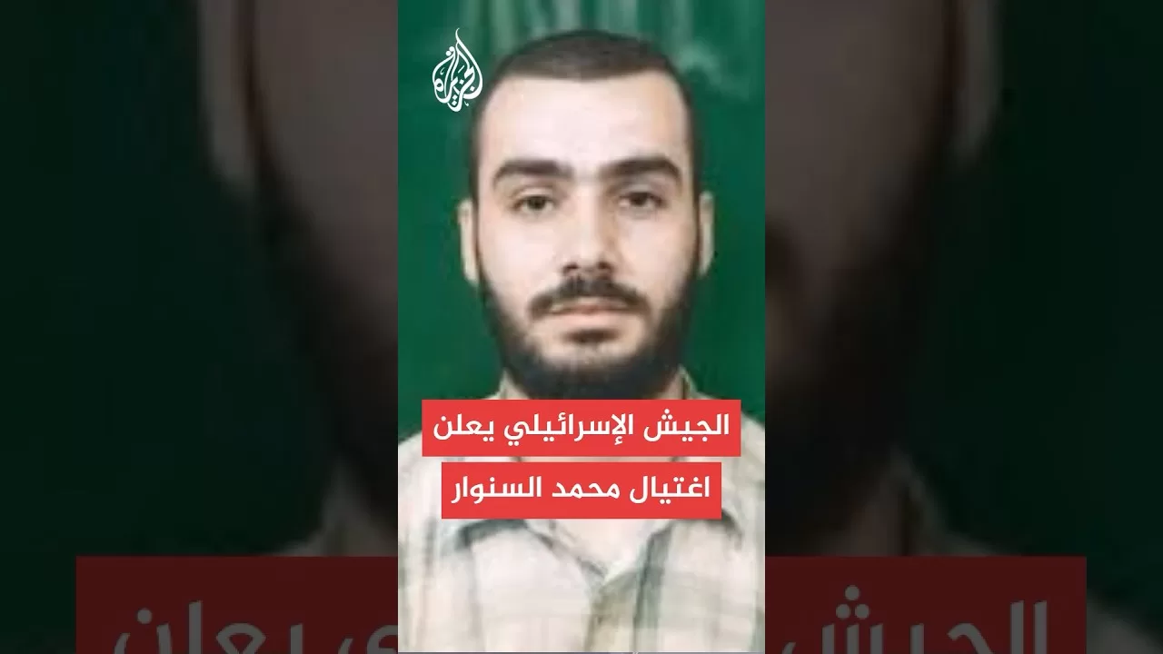 الجيش الإسرائيلي: نؤكد القضاء على محمد السنوار