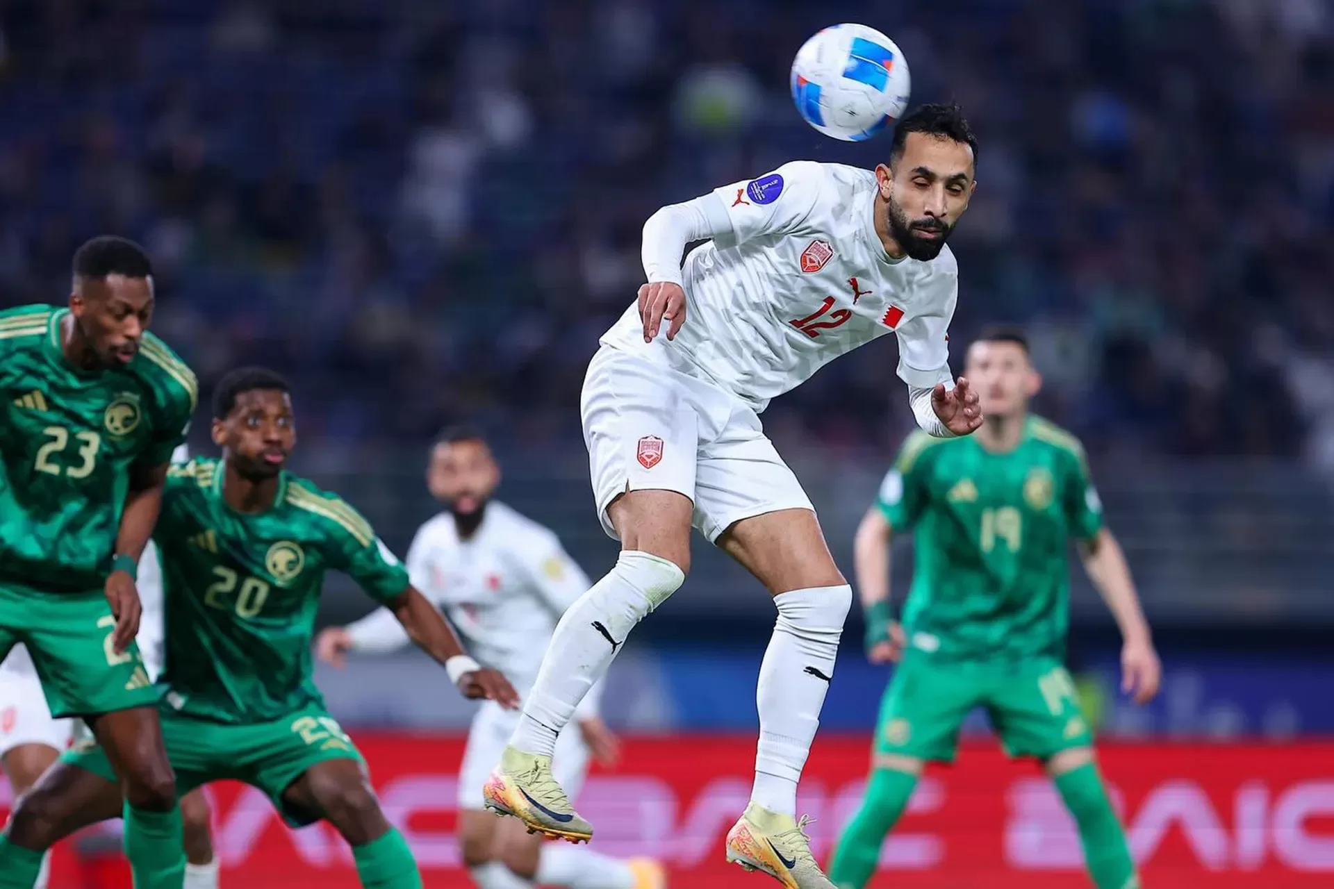 موعد مباراة البحرين مع السعودية في تصفيات كأس العالم والقنوات التي ستبثها