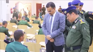 اخبار وردت الآن – الأمين السنة للمجلس المحلي في حضرموت يطلق امتحانات الفصل الدراسي الثاني للمستويين