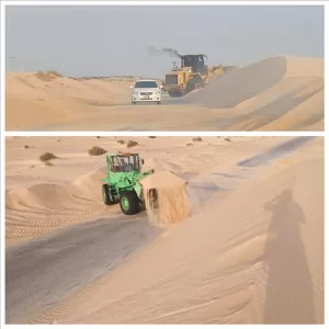 أنباء المناطق: استمرار جهود إزالة الرمال في النشيمة وعرقة بمديرية رضوم بشبوة