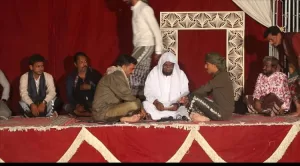 اخبار المناطق – احتفال زفاف جماعي لـ76 زوجاً وزوجة في غيل بن يمين