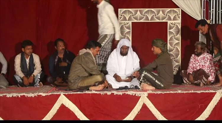 عرس جماعي لـ76 عريساً وعروساً في غيل بن يمين