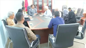 اخبار المناطق – العمقي يناقش مع وفد صندوق تنمية المهارات طرق تحسين برامج التدريب المهني