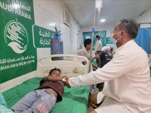 اخبار المناطق: العيادات الطبية المتنقلة للتغذية من مركز الملك سلمان للإغاثة في الخوخة تق.