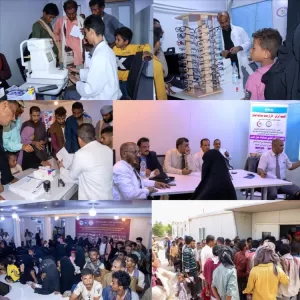 اخبار المناطق – انطلاق المخيم الطبي المجاني الثاني لعلاج الحَوَل البصري في المخاء مع تزايد الإقبال