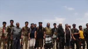 اخبار المناطق – زيارة قيادة ألوية المغاوير في الساحل الغربي للواء الثاني مغاوير في الضالع