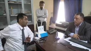 اخبار المناطق: نائب محافظ أبين يجتمع بمدير الاتصالات لبحث مستوى الخدمات التقنية