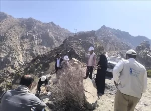 اخبار المناطق – وصول وفد رفيع المستوى من الصندوق الاجتماعي للتنمية إلى يافع المفلحي