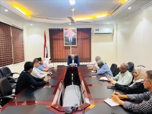 اخبار عدن – الشرجبي يناقش مع مكتب الأمم المتحدة لخدمات المشاريع ومنظمة الفاو تنفيذ البرامج.