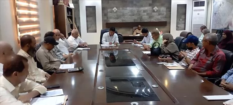 تنفيذي الشيخ عثمان يعقد اجتماعه الشهري السادس