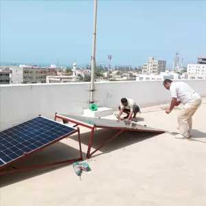 اخبار عدن – بمساندة من رجل أعمال يمني، جامعة عدن تبدأ تركيب نظام مراقبة شامل في متحفها.