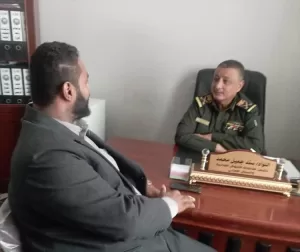 اخبار عدن – محمد الصولبة يجتمع مع اللواء الركن سند جميل