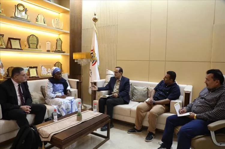 وزير الصحة يبحث مع القائم باعمال منظمة الصحة العالمية لدى بلادنا سبل تعزيز العمل المشترك في القطاع الصحي