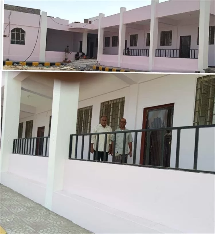 السلطة المحلية لمديرية تبن، تُشيد مدرسة بمنطقة اللحوم بمديرية تبن، وتكلف السلامي ودرويش بإستلامها