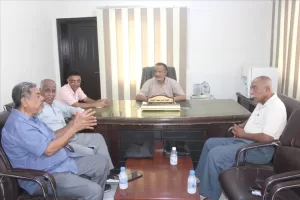 اخبار وردت الآن – المدير السنة لبروم ميفع يتباحث بشأن تدخلات منظمة “اليونبس” في مشروع الطاقة الشمسية